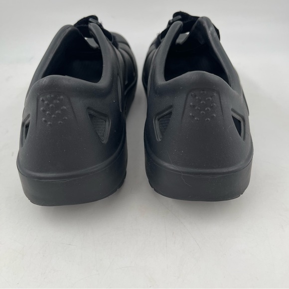 👞Oofos Unisex Adult OOCandoo Black Athletic Recovery Sandal - Men/7| Women/9 - Picture 7 of 16